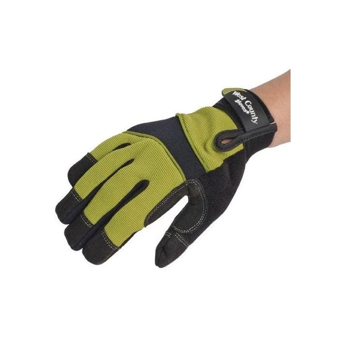 West County Women's Gardening Gloves, Stem Green, Small 2 West County Women's Gardening Gloves, Stem Green, Small - Image 2