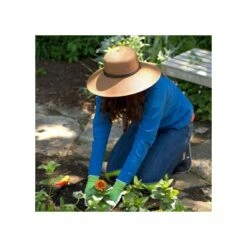 Dark Brown Women's Braided Hat Dark Brown -Wilson Bros Gardens Shop ghb01 6