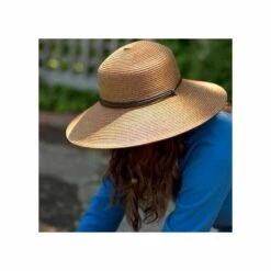 Dark Brown Women's Braided Hat Dark Brown -Wilson Bros Gardens Shop ghb01 7