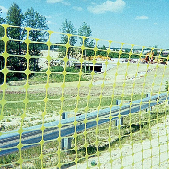 Safety Fence Kryptonight 4ft X 100ft Fluorescent Yellow-Green 5 Safety Fence Kryptonight 4ft X 100ft Fluorescent Yellow-Green - Image 5