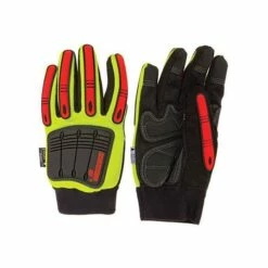 Knucklehead Gloves, Lime, 3xl
