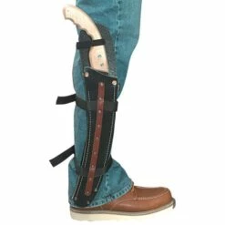 Saw Sheath Leg Strap Mount Rubberized Fits Up To 15in Curved Saw Blades