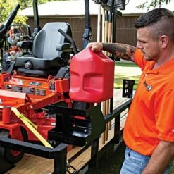 Locking Gas Container Rack -Wilson Bros Gardens Shop lt32 live outside