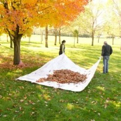 Lawn Bagg Tarp, Double Bottom, 8 Ft X 10 Ft -Wilson Bros Gardens Shop lt810db 1