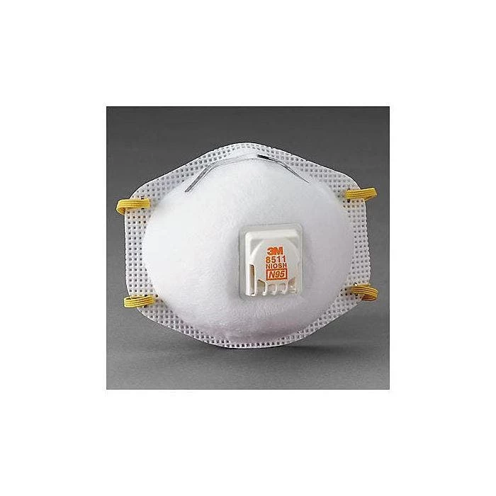 3M N95 Particulate Respirator With Patented CoolFlow Valve Box Of 10 2 3M N95 Particulate Respirator With Patented CoolFlow Valve Box Of 10 - Image 2