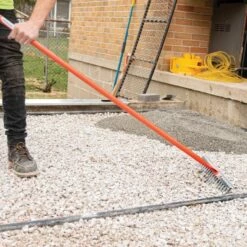 Leonard All-Steel Straight Rake With 18-Inch Head -Wilson Bros Gardens Shop mr18 4