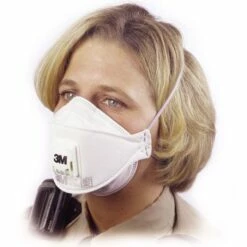 3M Collapsible Respirator With CoolFlow Valve Box Of 10 -Wilson Bros Gardens Shop n9211 3