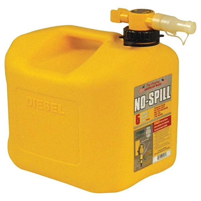 No-Spill; CARB Fuel Can - Yellow 5 Gallon 1 No-Spill; CARB Fuel Can - Yellow 5 Gallon