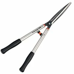 Bahco Pro Super Light 10-inch Slim Blade Hedge Shears, 26-inch Overall Length