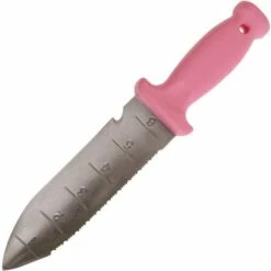 Pink Leonard Deluxe Soil Knife And Pink Traditional Bypass Pruner With Sheath 12 Pink Leonard Deluxe Soil Knife And Pink Traditional Bypass Pruner With Sheath -Wilson Bros Gardens Shop pk2c 6
