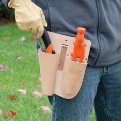 Leonard Classic Soil Knife, Pruner, Saw And Sheath Combo -Wilson Bros Gardens Shop pk3c 3