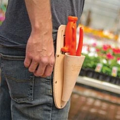 Deluxe Soil Knife, Pruner, Sheath Combo By A.M. Leonard, Lifetime Warranty 12 Deluxe Soil Knife, Pruner, Sheath Combo By A.M. Leonard, Lifetime Warranty -Wilson Bros Gardens Shop pkcom 4 1