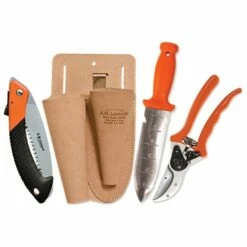 Leonard Deluxe Soil Knife, Pruner, Saw, And Sheath Combo