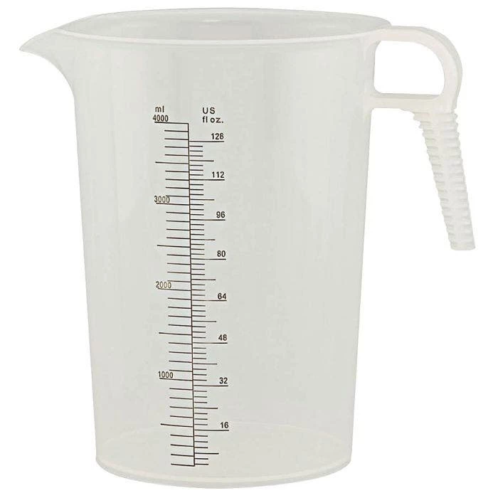 Measuring Pitcher, 128oz./4 Liter 1 Measuring Pitcher, 128oz./4 Liter