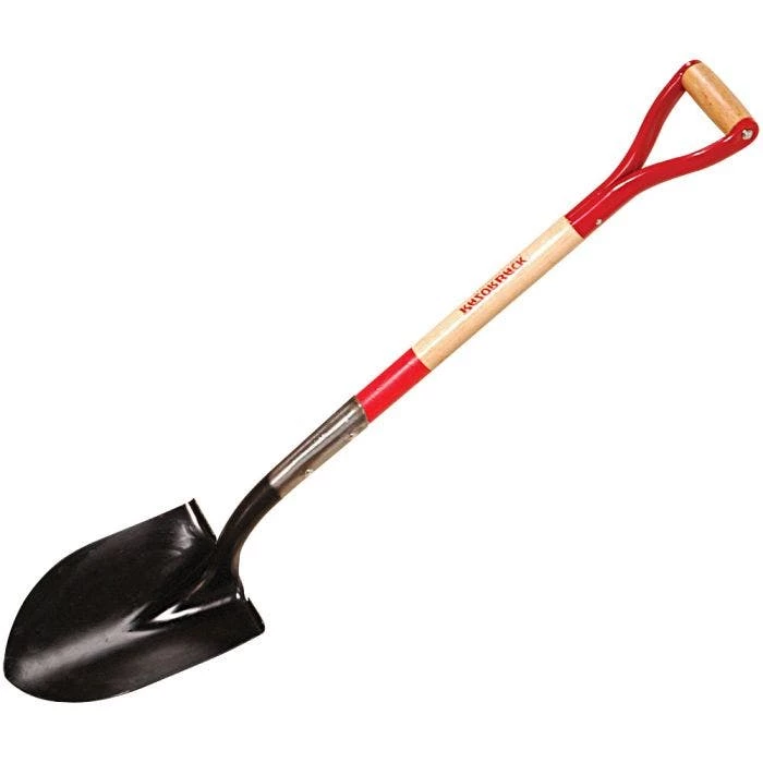 Razor-Back® Round-Point Closed-Back Shovel With D-Grip Handle 1 Razor-Back® Round-Point Closed-Back Shovel With D-Grip Handle