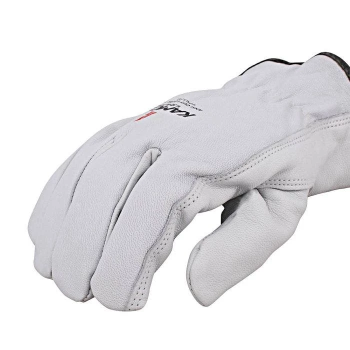 Kamori White Goatskin A5 Cut Resistant Gloves LG 3 Kamori White Goatskin A5 Cut Resistant Gloves LG - Image 3