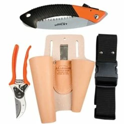 Leonard Saw, Pruner, Dual Case Combo Kit With Belt