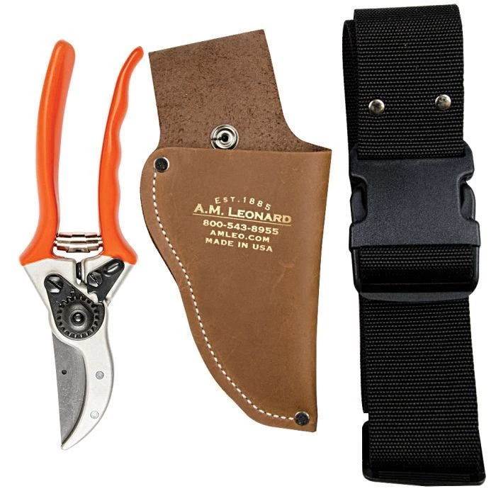 Leonard Pruner And 8in Pistol Case Combo Kit, With Belt 1 Leonard Pruner And 8in Pistol Case Combo Kit, With Belt
