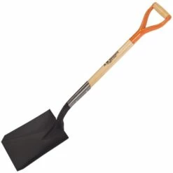 Leonard Square Point, Open Back Shovel With 30-Inch Ash D-Grip Handle