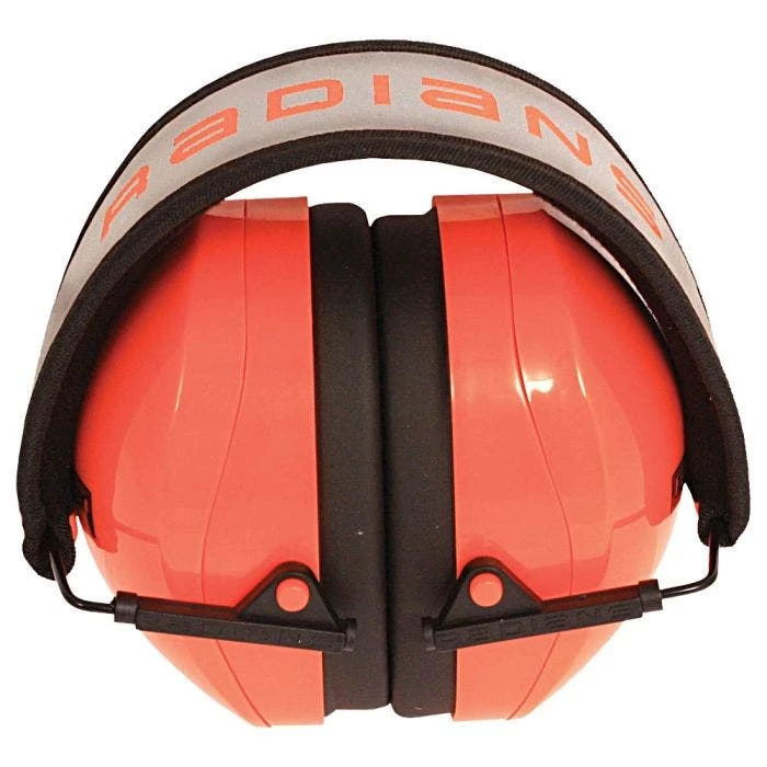 Radians Terminator Ear Muffs, 29dB NRR, Hi Vis Orange 2 Radians Terminator Ear Muffs, 29dB NRR, Hi Vis Orange - Image 2