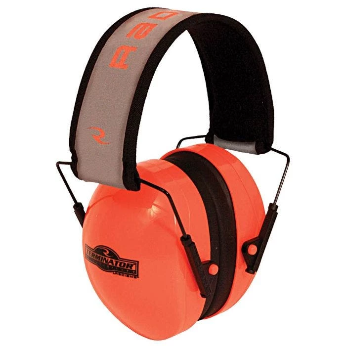 Radians Terminator Ear Muffs, 29dB NRR, Hi Vis Orange 1 Radians Terminator Ear Muffs, 29dB NRR, Hi Vis Orange