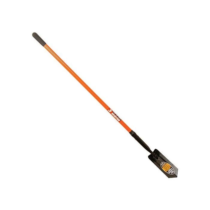 Trenching Shovel 4in Blade With 51in Orange Fiberglass Handle 1 Trenching Shovel 4in Blade With 51in Orange Fiberglass Handle