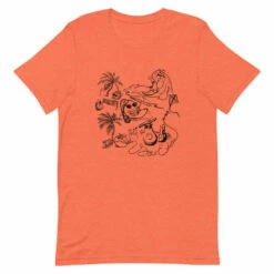 Sow Exotic Summer Beach Party T-Shirt *Summer 2021* (FRONT ONLY) -Wilson Bros Gardens Shop unisex premium t shirt heather orange front 60c76f34458dd