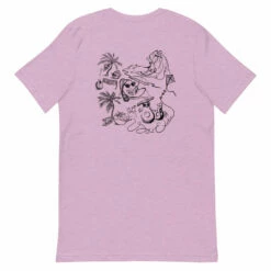 Sow Exotic Summer Beach Party T-Shirt 26 Sow Exotic Summer Beach Party T-Shirt -Wilson Bros Gardens Shop unisex premium t shirt heather prism lilac back 60bb959348961