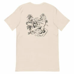 Sow Exotic Summer Beach Party T-Shirt 36 Sow Exotic Summer Beach Party T-Shirt -Wilson Bros Gardens Shop unisex premium t shirt soft cream back 60bb959362008