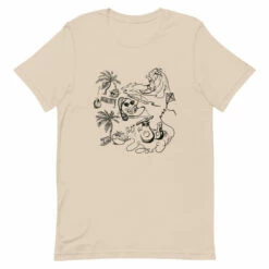 Sow Exotic Summer Beach Party T-Shirt *Summer 2021* (FRONT ONLY) -Wilson Bros Gardens Shop unisex premium t shirt soft cream front 60c76f34489e0