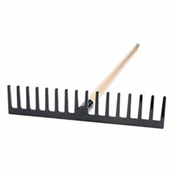 Leonard American-Made Steel Landscape Rake With American Ash Handle 6 Leonard American-Made Steel Landscape Rake With American Ash Handle -Wilson Bros Gardens Shop usarake 2