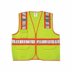 Surveyor Safety Vest, Lime, Large/XLarge