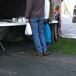 VersaMAT, Black, 4 Feet By 8 Feet, Single-Sided Tread -Wilson Bros Gardens Shop vm48s1 2