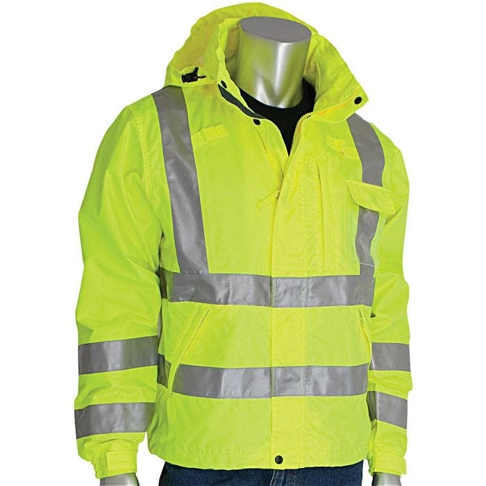 Breathable High-Visibility Rain Jacket 1 Breathable High-Visibility Rain Jacket