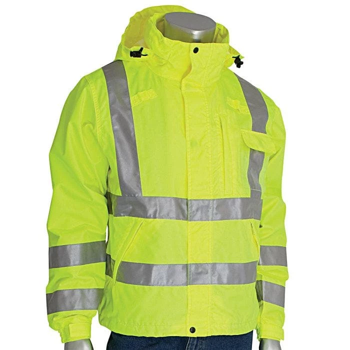 Breathable High-Visibility Rain Jacket 2 Breathable High-Visibility Rain Jacket - Image 2