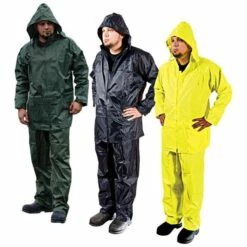 Premium PVC-Coated Polyester 2-Piece Rainsuits