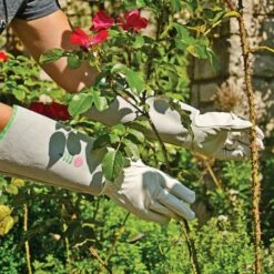 Hestra Leather Garden Rose Gloves -Wilson Bros Gardens Shop vp 73410 4