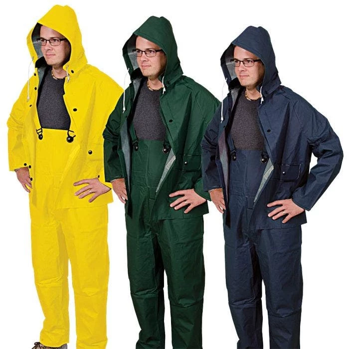 Onguard Sitex 3 Piece PVC On Polyester Rainsuit 1 Onguard Sitex 3 Piece PVC On Polyester Rainsuit