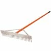 Leonard Lightweight Aluminum Rakes, Rounded Tine