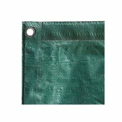 Green Tuff Tarp, 4.5oz Polyethylene With Grommets