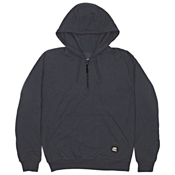 BERNE Mastic Thermal-Lined Hooded Quarter-Zips, Gray, Tall Sizes 1 BERNE Mastic Thermal-Lined Hooded Quarter-Zips, Gray, Tall Sizes