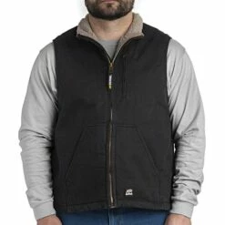 BERNE Black Canyon Vests -Wilson Bros Gardens Shop vp vs818bk 1