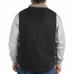 BERNE Black Canyon Vest, 4XL -Wilson Bros Gardens Shop vs818bk 4x 2