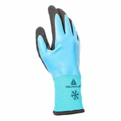 Glove Thermal Full Latex Coated Blue/Black Xl